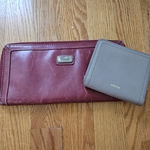 Fossil Bundle of 2 Wallets